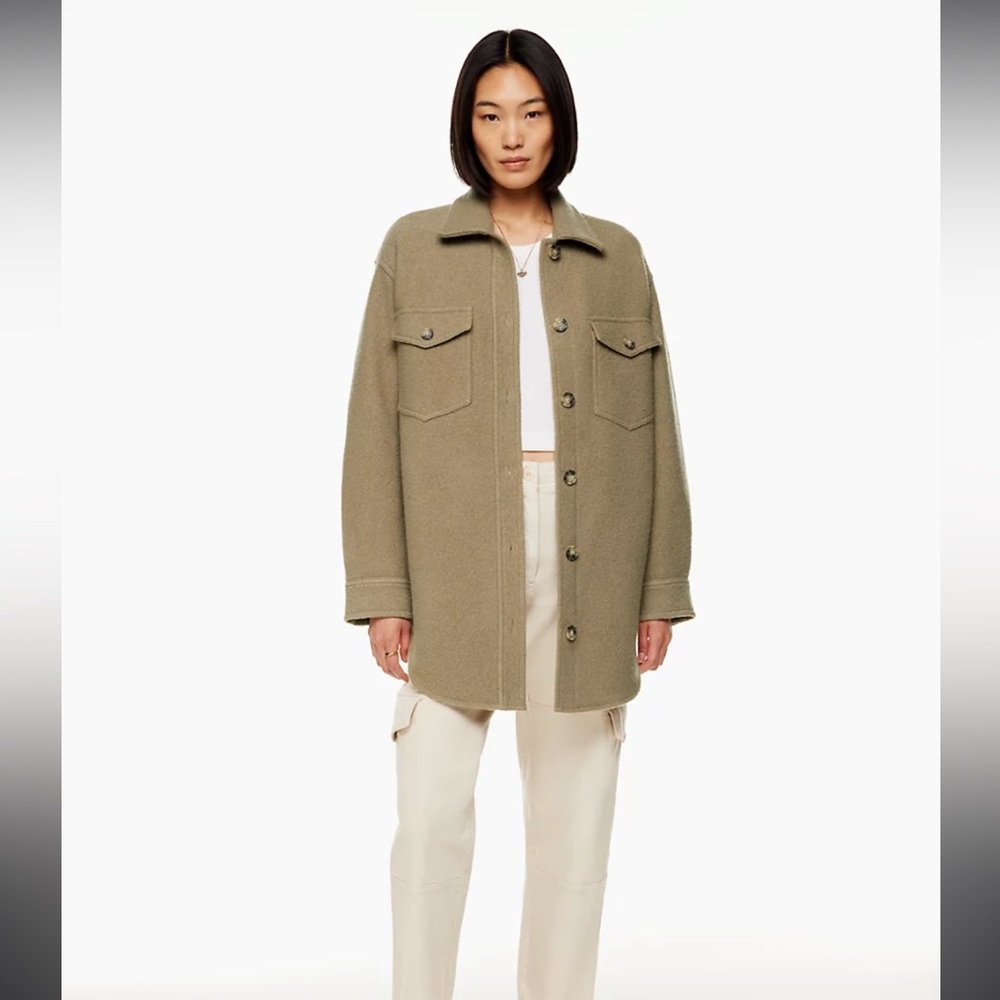 Aritzia Ganna Tall Shirt Jacket